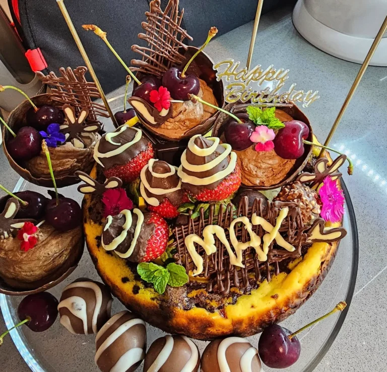 birthday-chocolate-cheesecake-chocolate-dipped-strawberries-cherries-max.